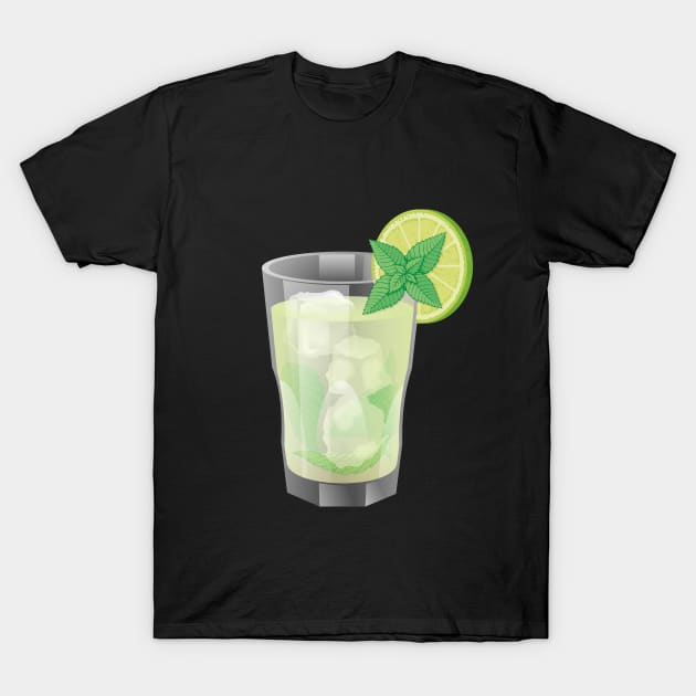 Mojito Cocktail T-Shirt by sifis